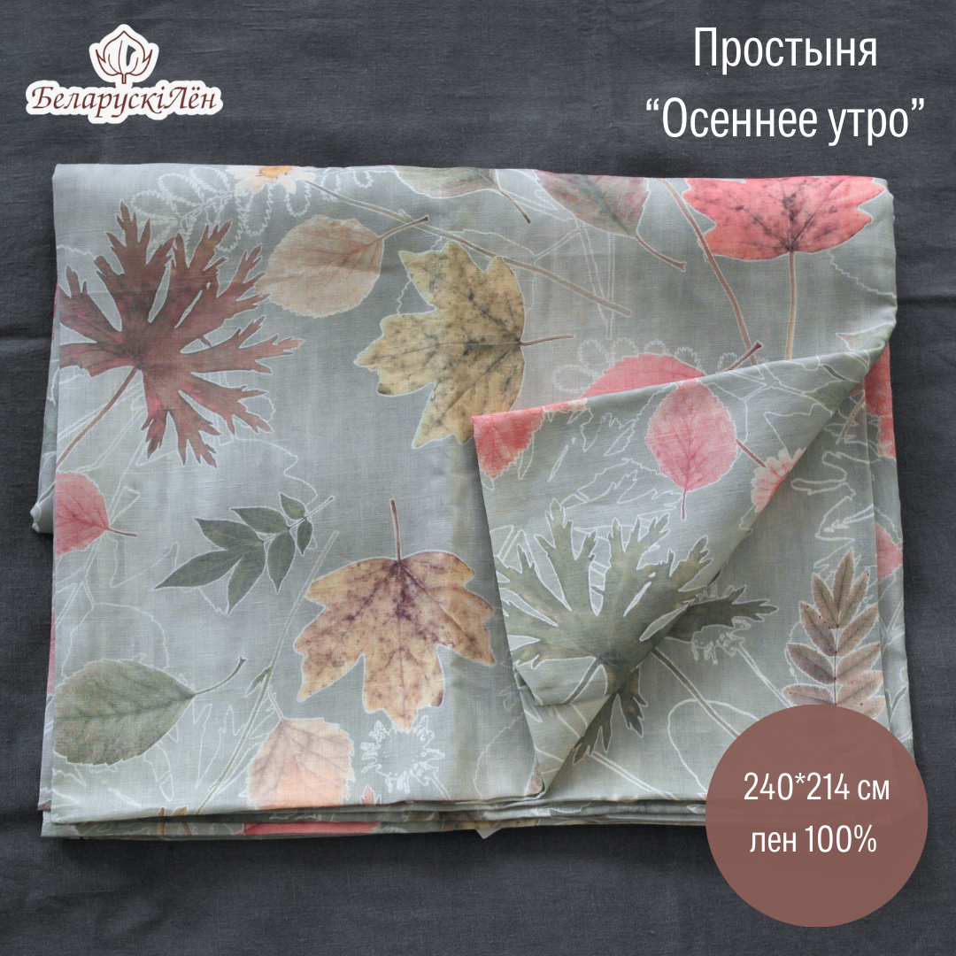 ОСЕННЕЕ УТРО ПРОСТЫНЯ